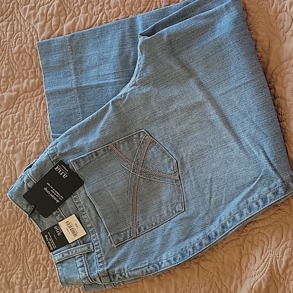 a.n.a denim cropped jeans